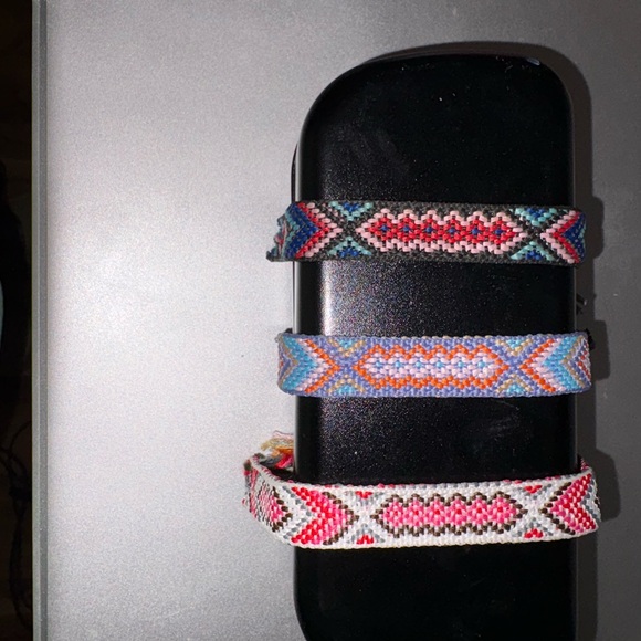 Colorful Woven Friendship Bracelets - Picture 3 of 3